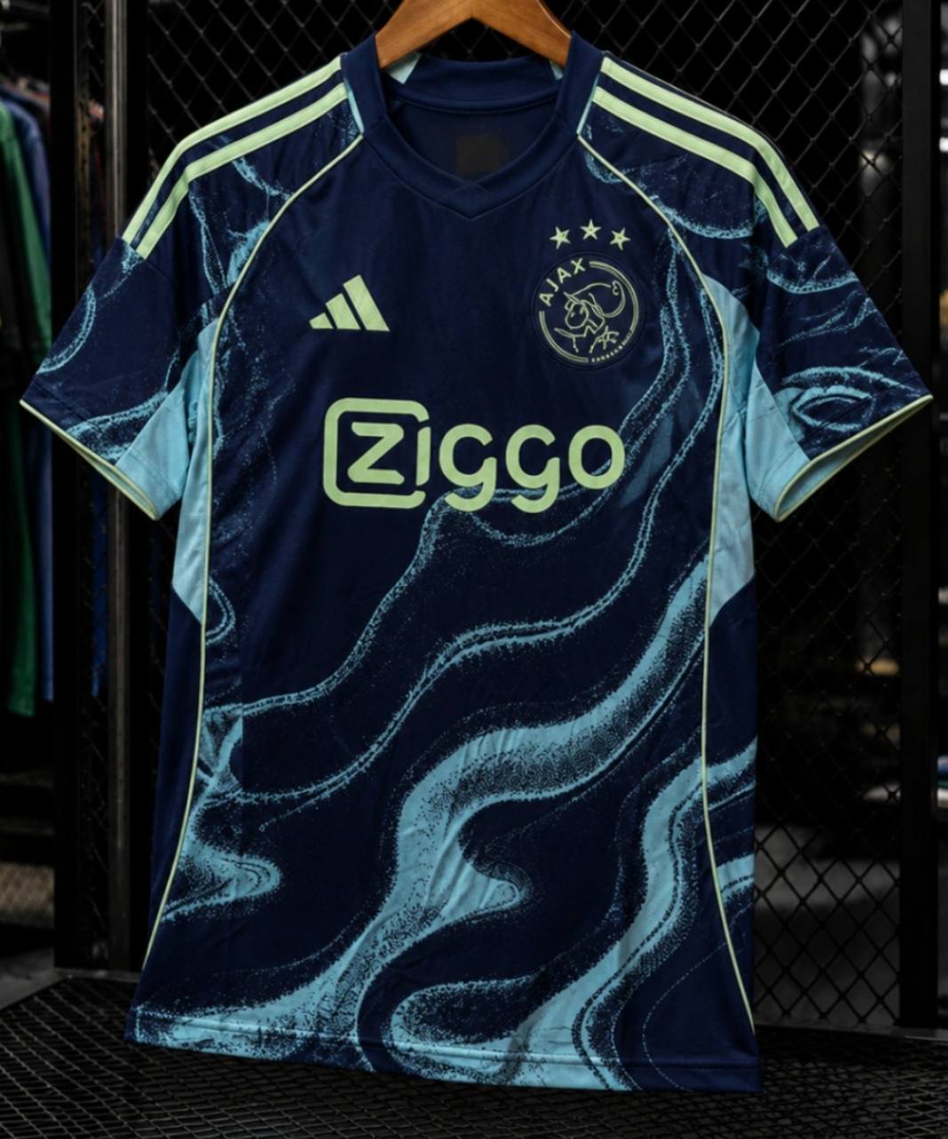 Camisa Ajax Away 2025/26 Masculina - Azul Marinho