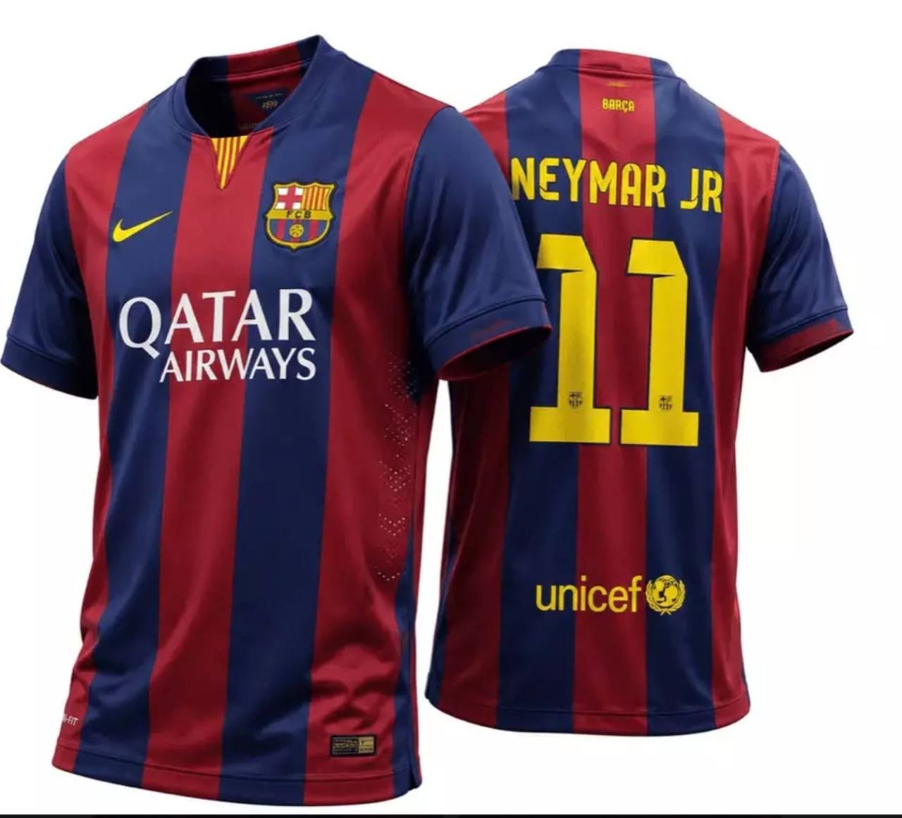 Camisa Barcelona Neymar JR. Home 2013/14