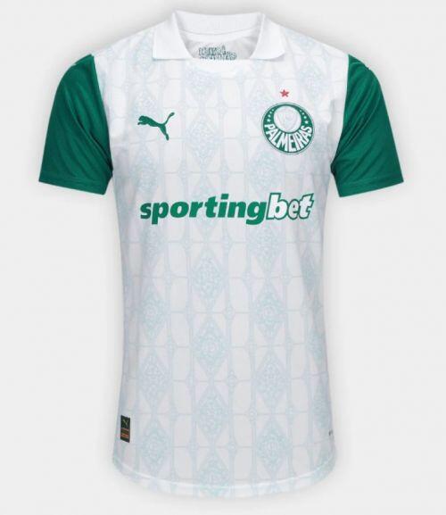 Camisa Palmeiras II 25/26 Jogador - Branco