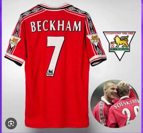 Camisa Retrô Manchester United 98/99 Home