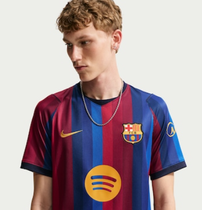 Camisa Barcelona Nike I 2026/27 Torcedor Pro Masculina