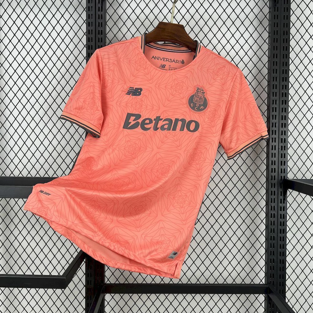 Camisa FC Porto II Torcedor 25/26 - Salmão claro ("sunfade pink")