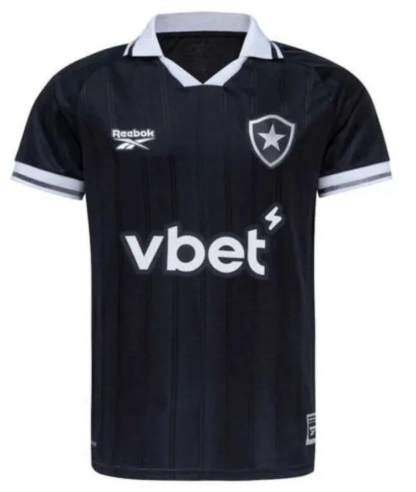 Camisa Botafogo Away 25/26 Aura 90 Torcedor - Preta