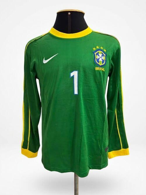 Camisa Retrô Brasil 1998 — Taffarel | Verde | Manga Longa