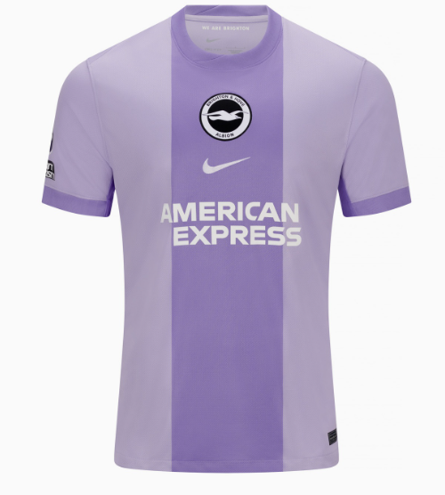 Camisa reserva do Brighton 25-26 lançada