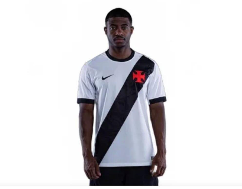 Camisa Vasco Masculina - Branco torcedor