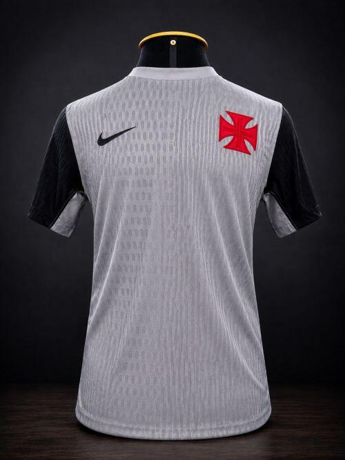 Camiseta Vasco Nike Academy Pro 2026 Masculina - Cinza Jogador