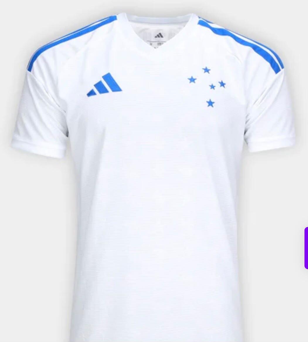 Camisa Cruzeiro I 26/27 s/n Torcedor Adidas Masculina - branca