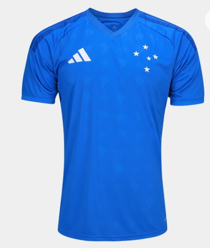 Camisa Cruzeiro I 26/27 s/n Torcedor Adidas Masculina - Azul Royal