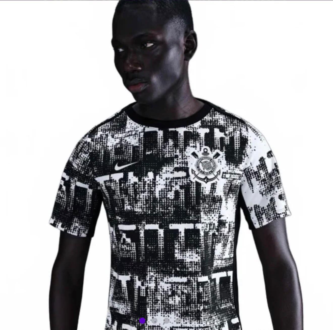Camisa Pré-Jogo do Corinthians 26 Masculina