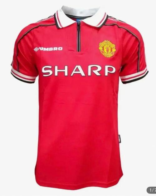 Camisa Retrô Manchester United 98/99 Home