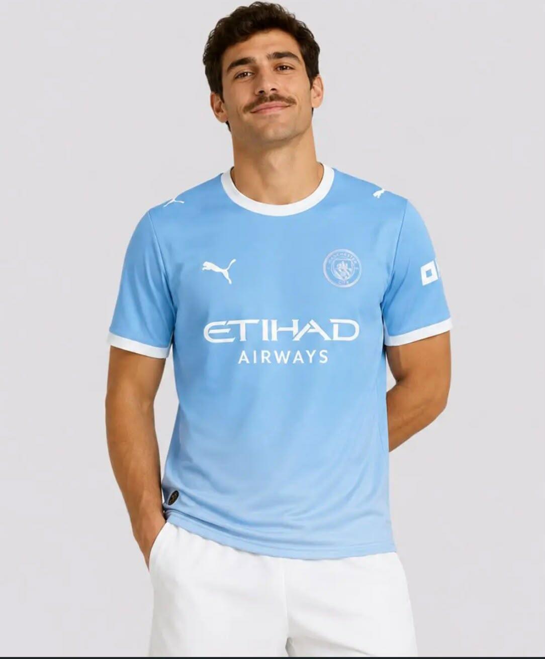 Camisa Manchester City Home 26/27 Torcedor - Azul