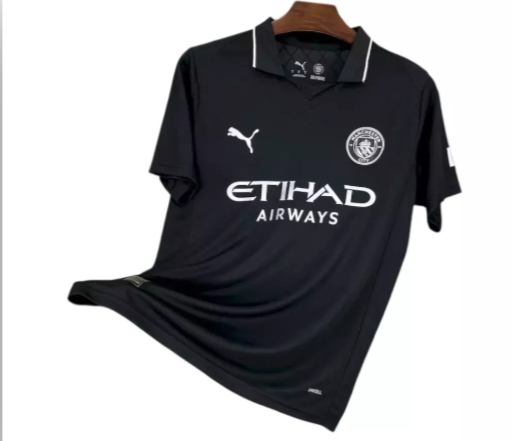 Camisa Manchester City III 25/26 Torcedor Masculina — Preta