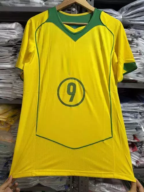 Camisa Brasil Retrô I 2004/2005 RONALDO 9