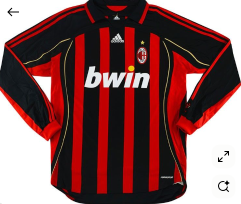 Camisa Retrô Kaká — Manga Longa