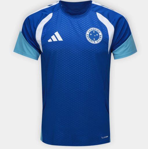 Camisa Cruzeiro 26/27 Treino Adidas Masculina - Azul