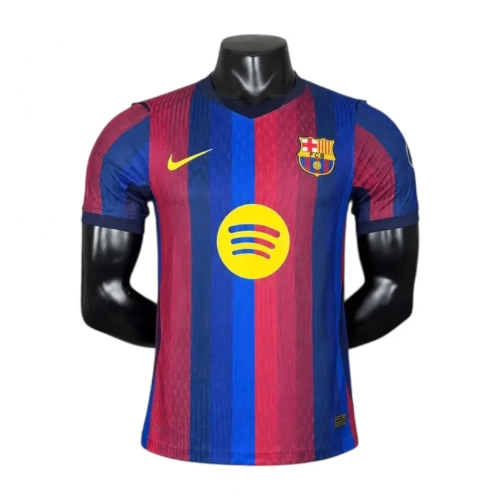 Camisa Barcelona I 26/27 Jogador Nike Masculina - Azul e Grená