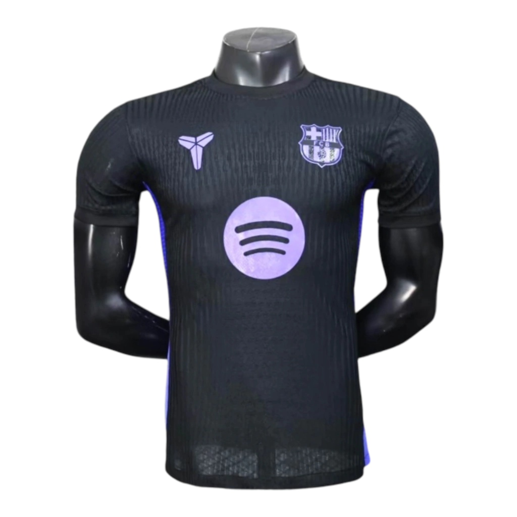 Camisa Barcelona Nike Masculina - Preta e roxa