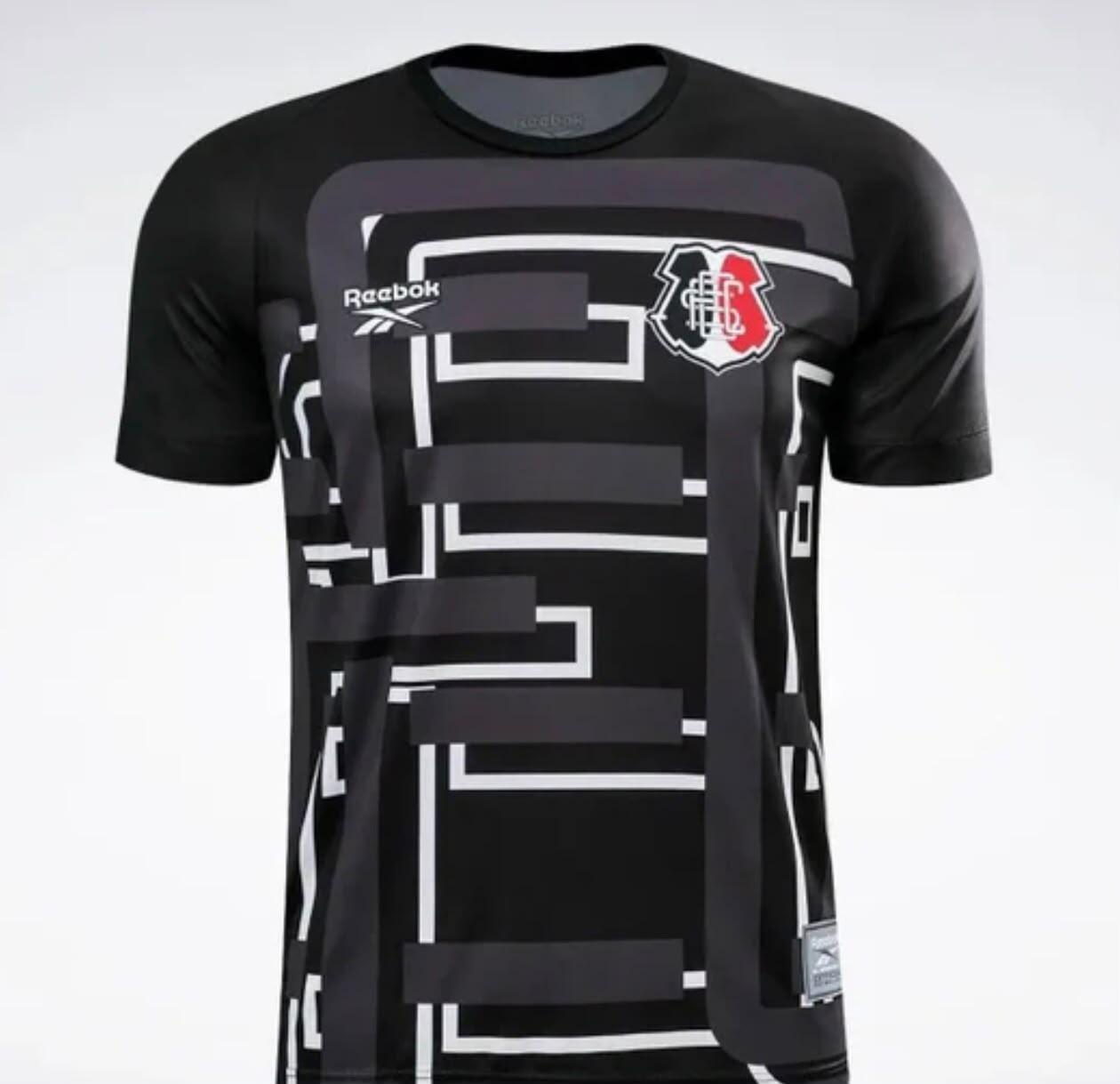 Camisa santa cruz III 26/27 Torcedor - Preto