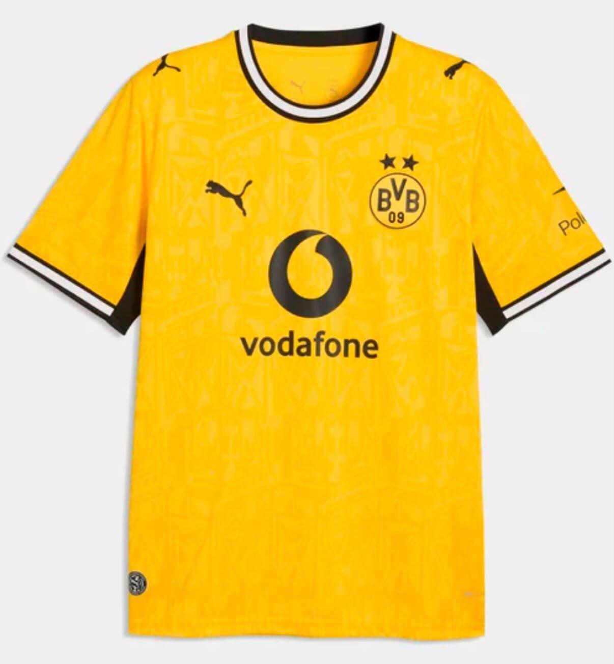 Camisa Borussia Dortmund Home 26/27 Torcedor - Amarela