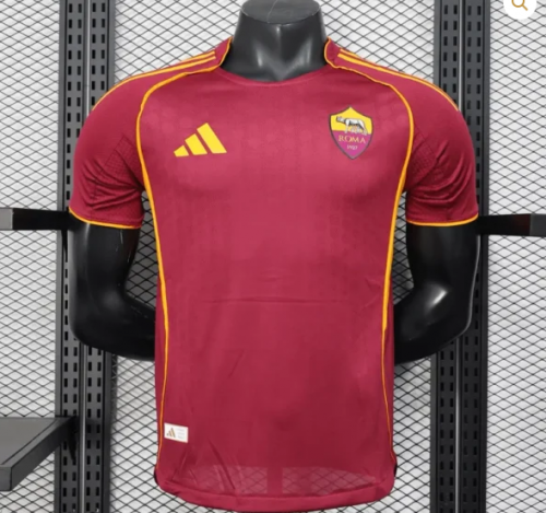 Camisa Roma 25/26 Jogador - Vermelho