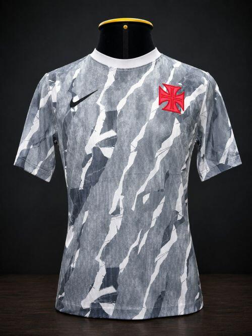 Camiseta Vasco Nike Academy Pro 2026 Masculina - Cinza Jogador