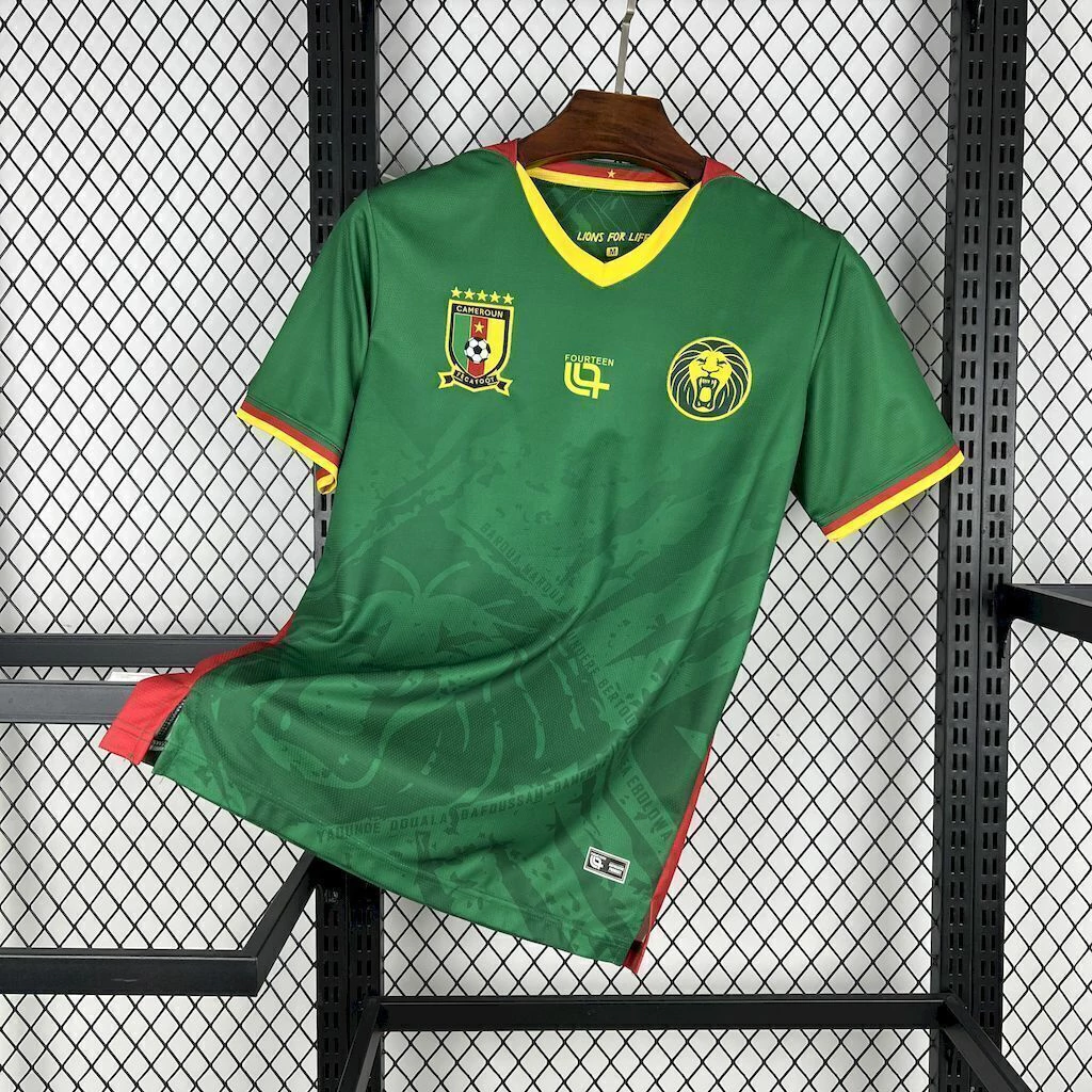 Camisa Seleção Camarões - 2025