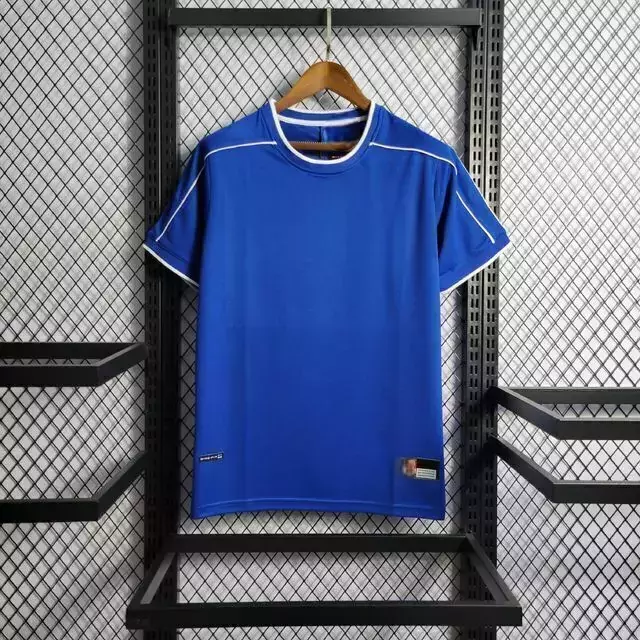 Camisa Retrô Brasil 1998 - Azul TORCEDOR MASCULINO