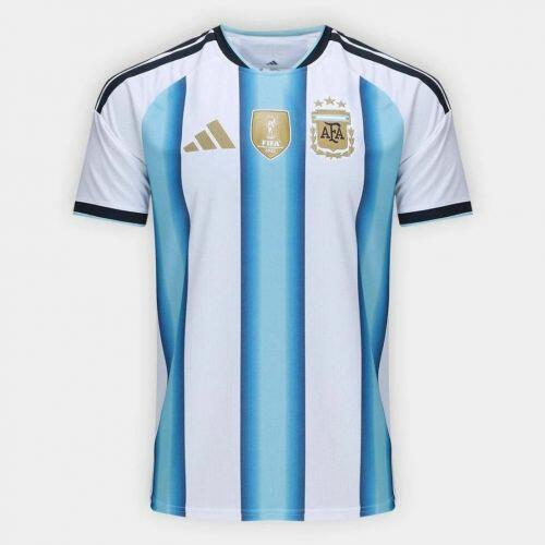 Camisa Argentina 2026 Copa do Mundo Jogador - Branca