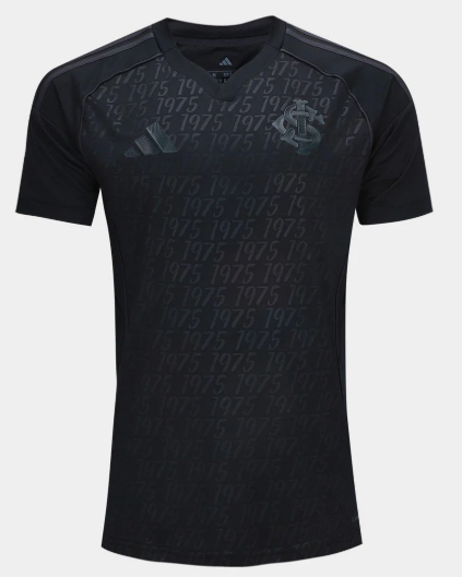 Camisa Internacional III 25/26 s/n Torcedor Masculina - Preto