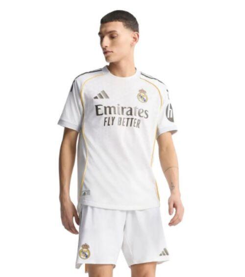 Camisa Real Madrid I 25/26 Jogador Masculina - Branca