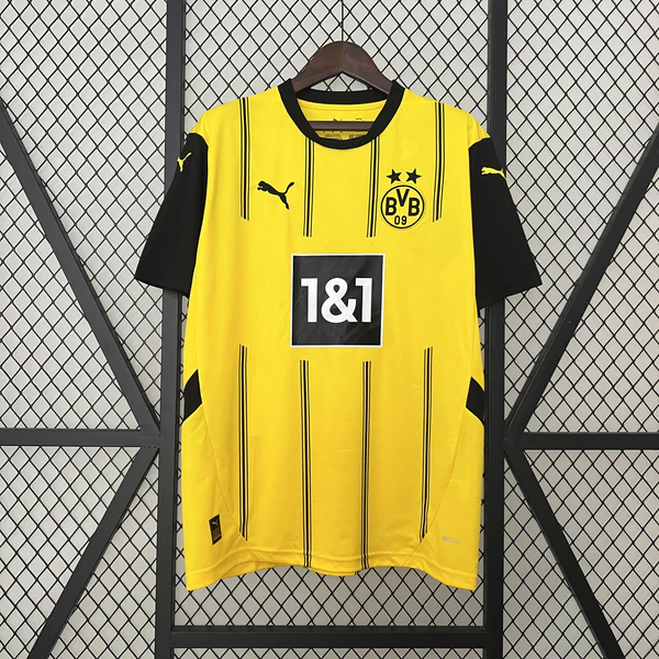 Camisa Borussia Dortmund Home 24/25 Torcedor - Amarela