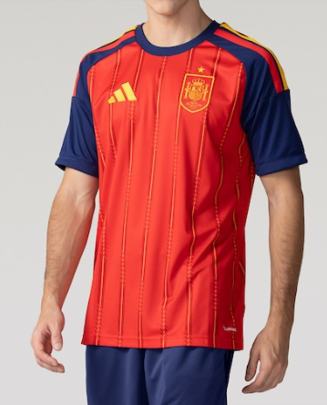Camisa Seleção da Espanha I 26/27 Torcedor adidas Masculina