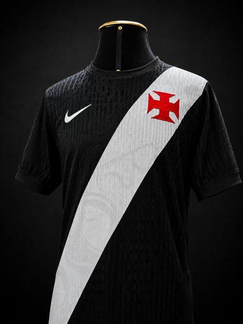 Camisa Vasco Nike I 2026/27 Tecido Jogador com escudo e patrocínio Bordado Masculina