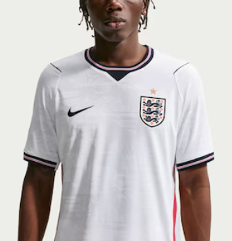 Camisa Inglaterra Nike I 2026/27 Jogador Masculina