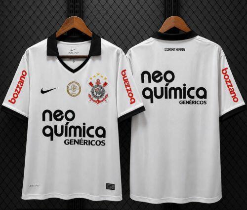 Camisa Corinthians Retrô 2011 Neo Química - Branco